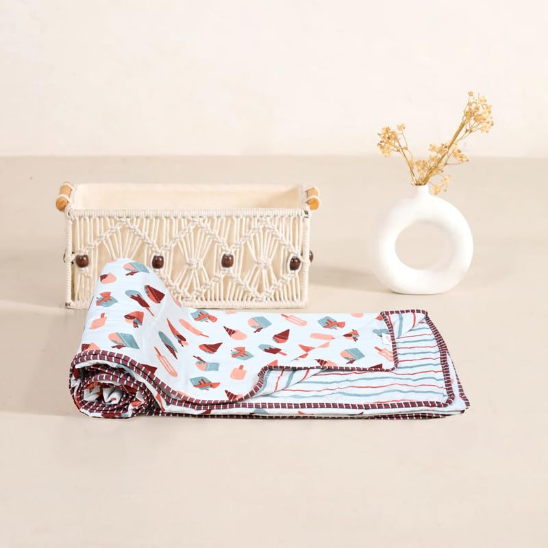 Coo Coo Kids Single Dohar Mulmul Cotton (Muslin) - Image 5