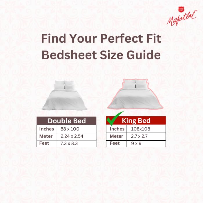 Blaze Premium Collection – King Size Cotton Bedsheet - Image 4