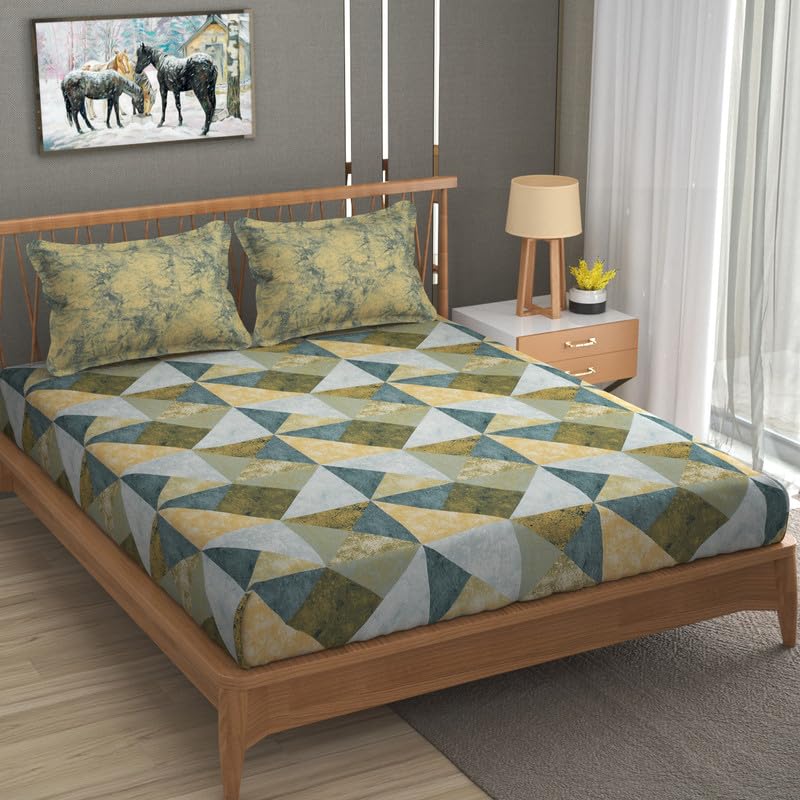 Autumn Delight 186 TC Pure Cotton Bedsheet - Image 5