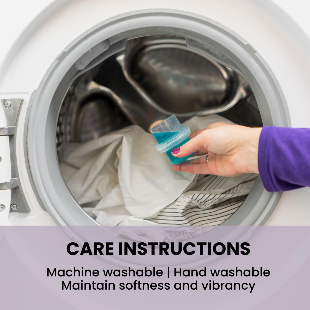 Plush 140 GSM Double Bed Sheet - Image 3