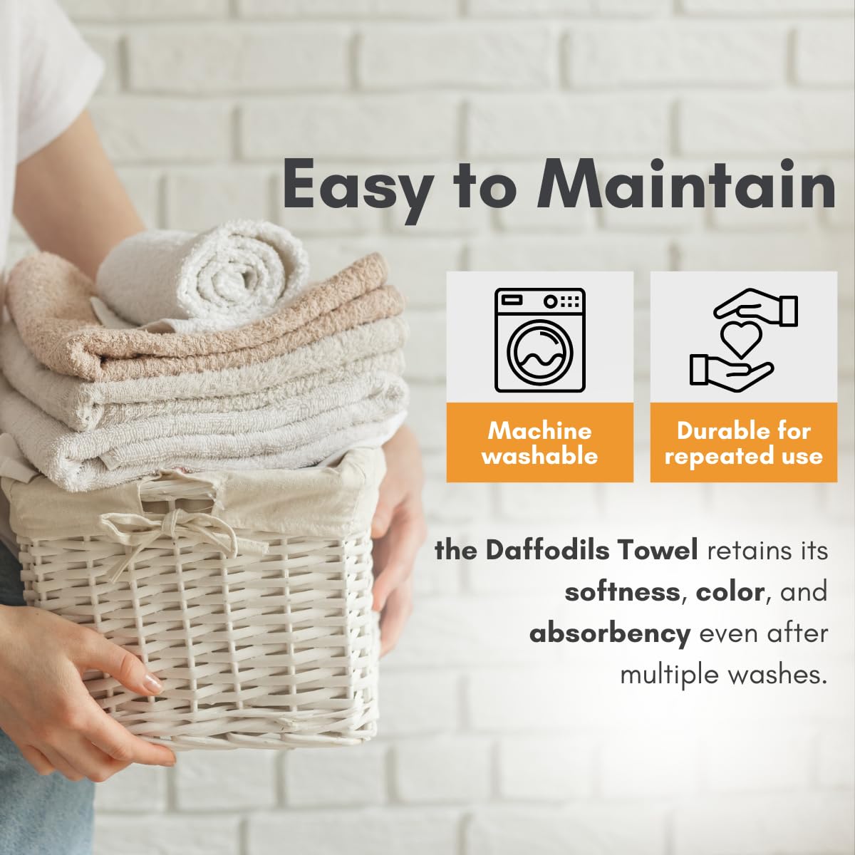 Daffodil Ultra Soft Cotton Towels - Image 3