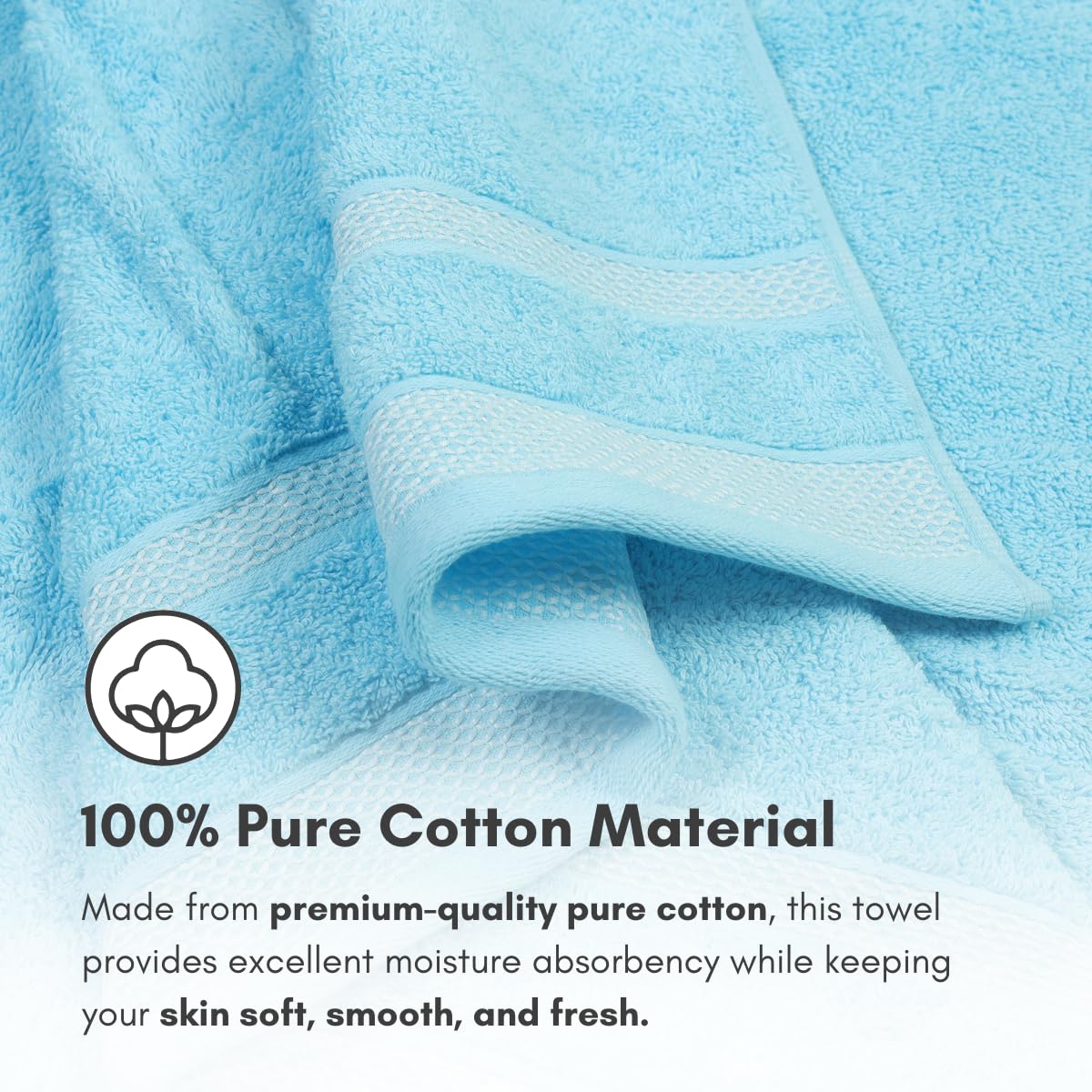 Daffodil 550 GSM 100% Cotton Bath Towel - Image 5