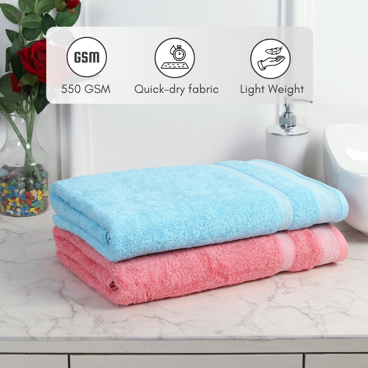 Daffodil Luxury Cotton Bath Towel Duo - Image 4