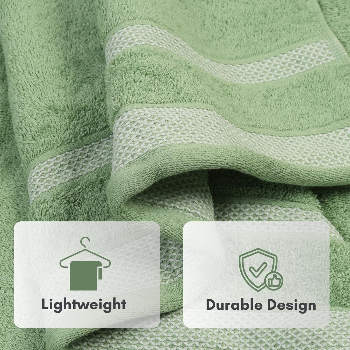 Daffodil Cotton Bath Towels - Image 5