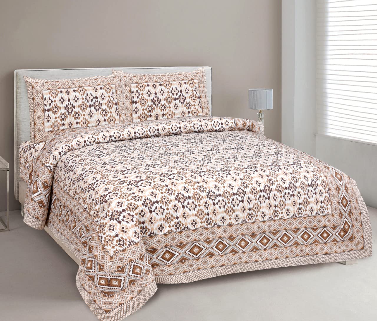 Jaipuri King Size Bedsheet