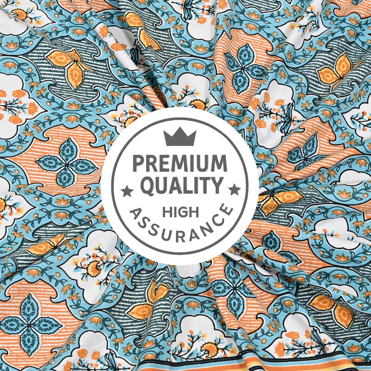 Upvan Cotton Double Bedsheet - Image 6