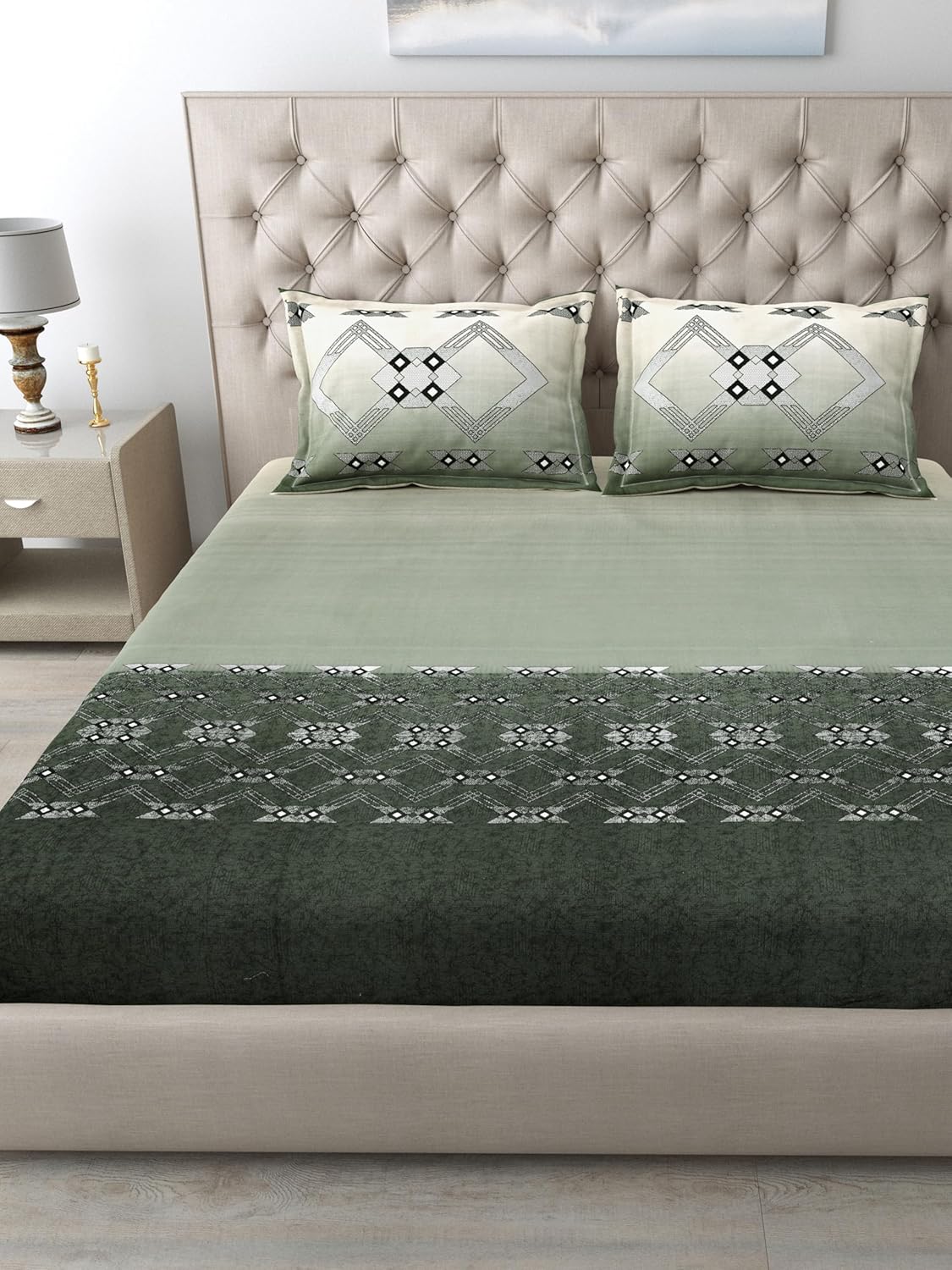 Autumn Delight Bedsheet for Double Bed