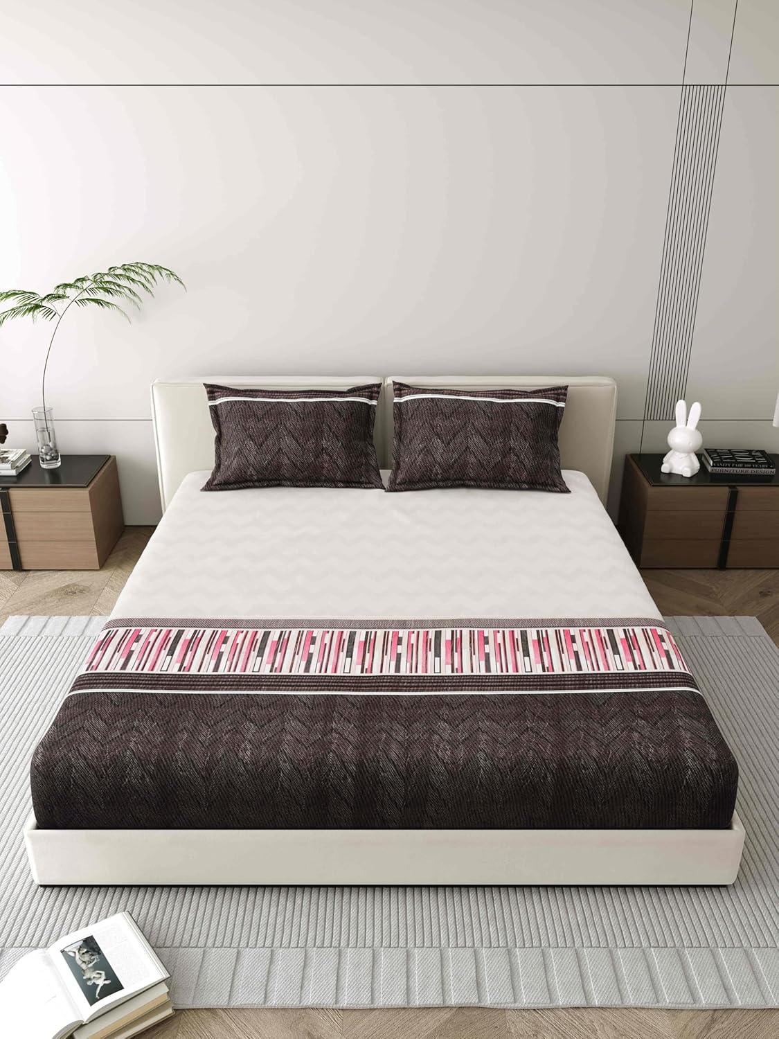 Blaze 100% Cotton King Bedsheet - Image 6