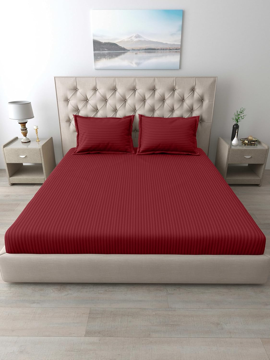 Italian Strip Bedsheets for King Size Bed - Image 5