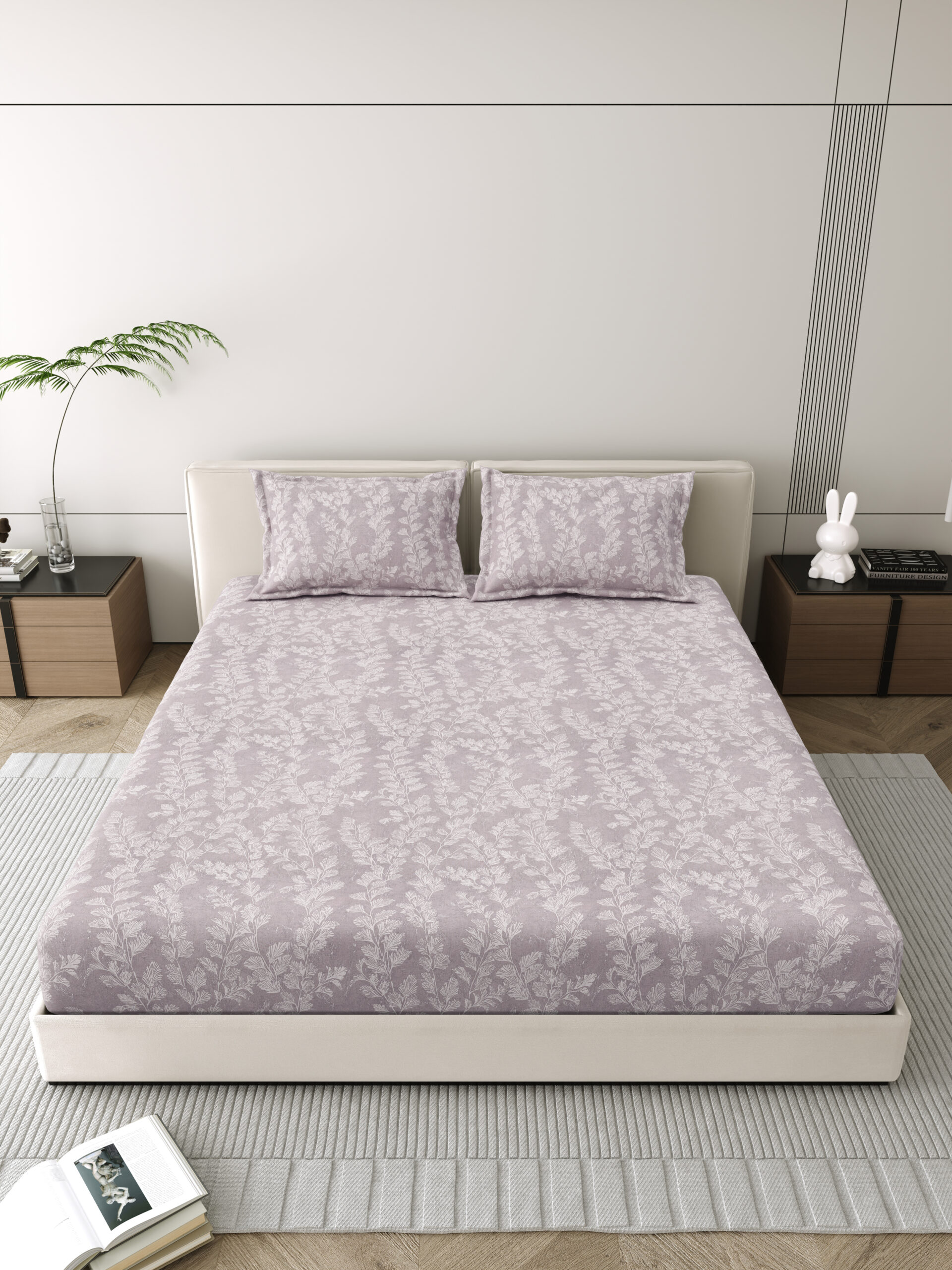 Corsica 186 TC Pure Cotton Bedsheet