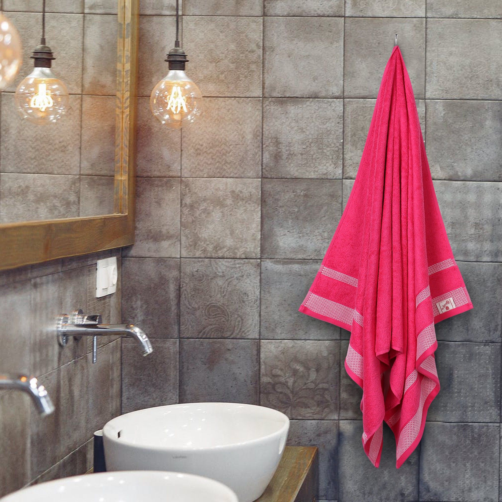 Daffodil 550 GSM 100% Cotton Bath Towel - Image 4