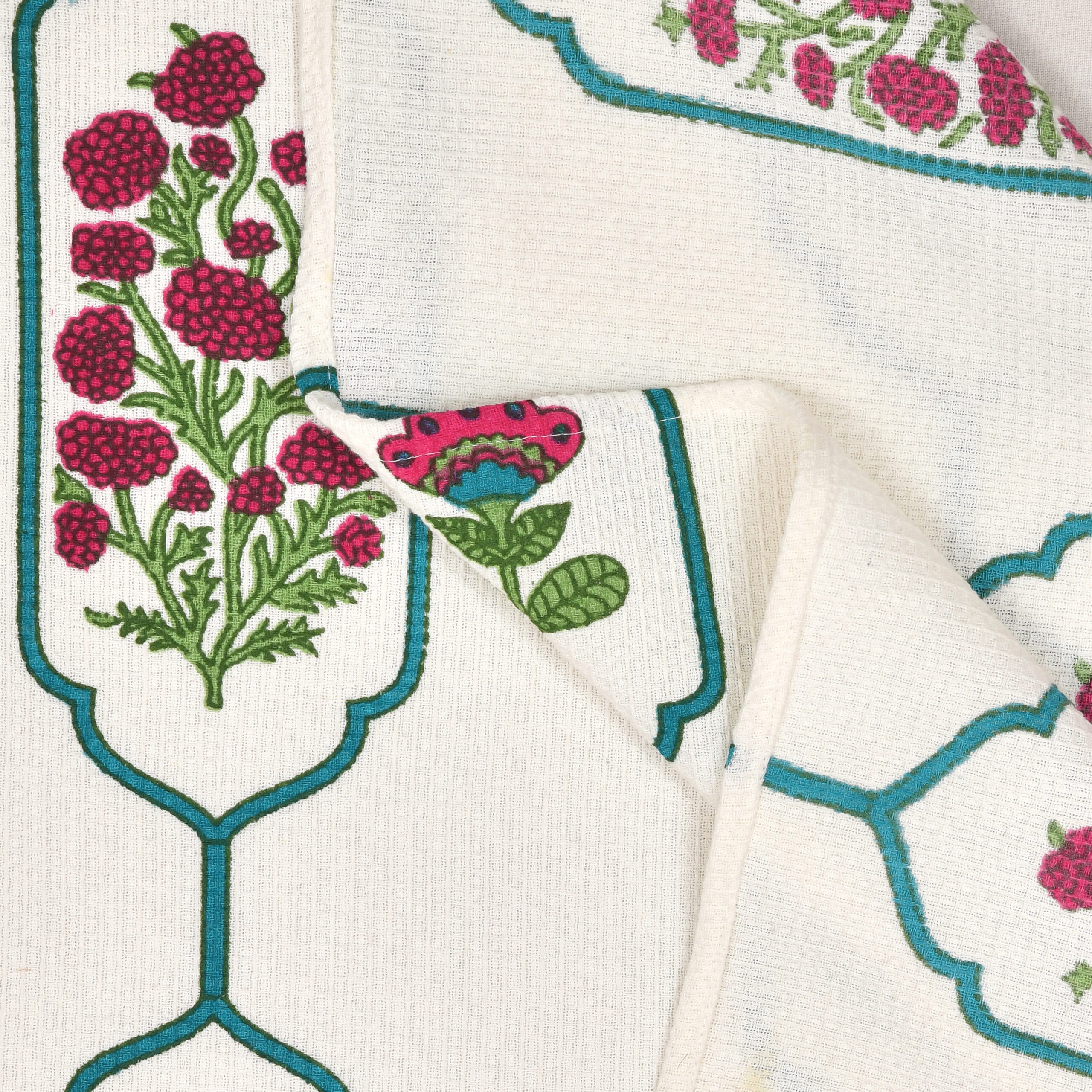 Madhuban Pure Cotton Bath & Hand Towel - Image 3