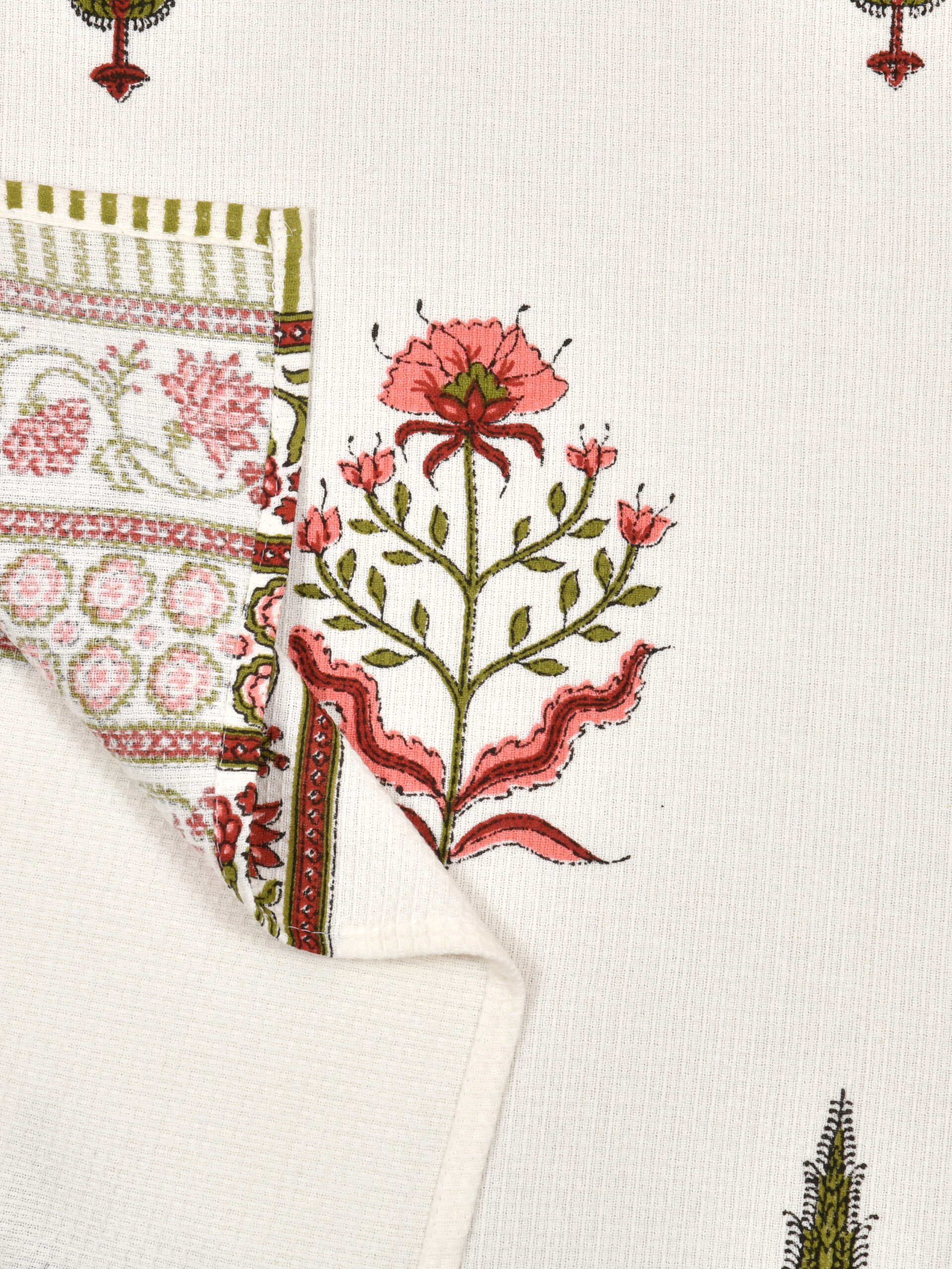 Madhuban Pure Cotton Bath & Hand Towel - Image 3