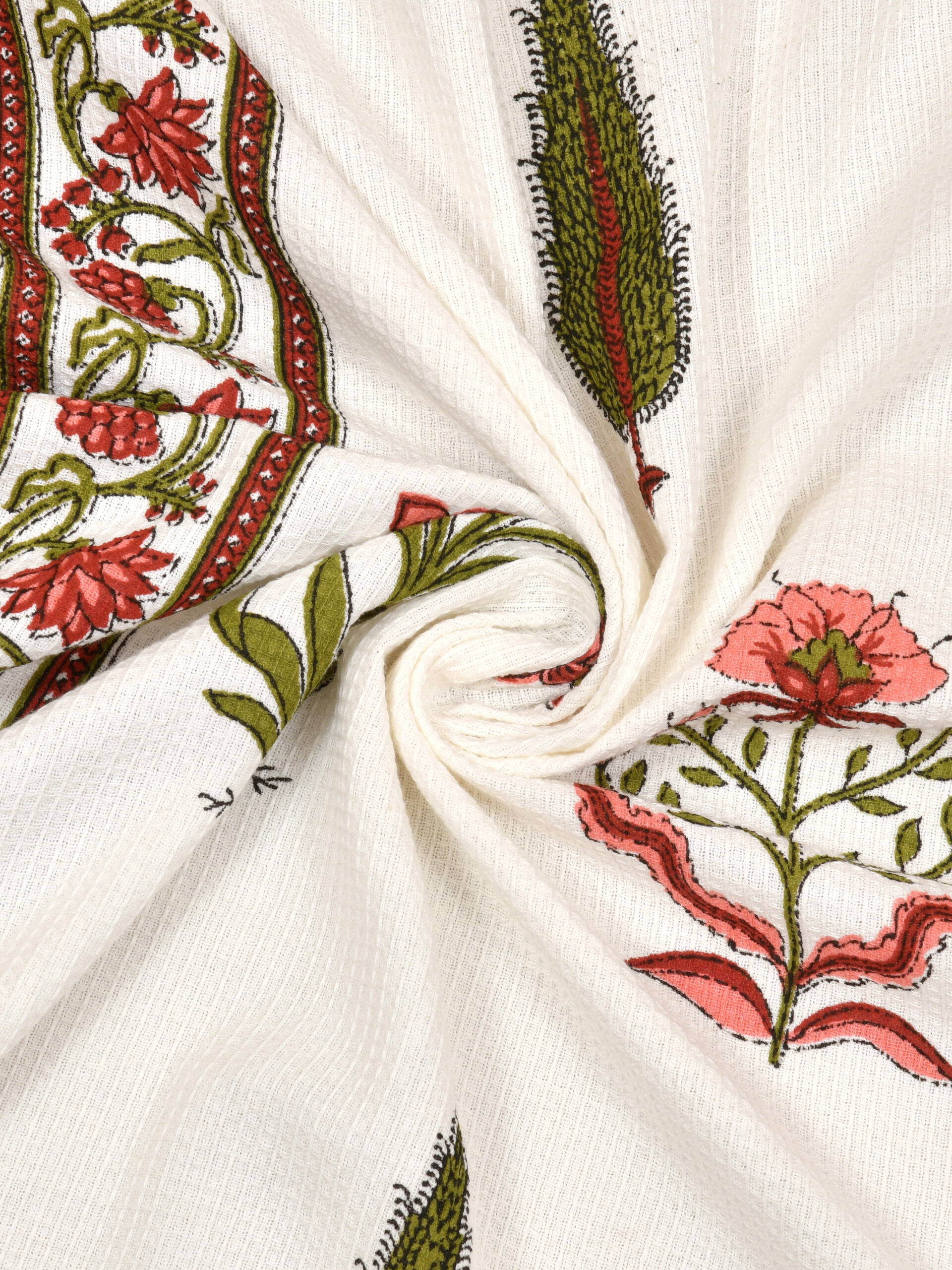 Madhuban Pure Cotton Bath & Hand Towel - Image 2