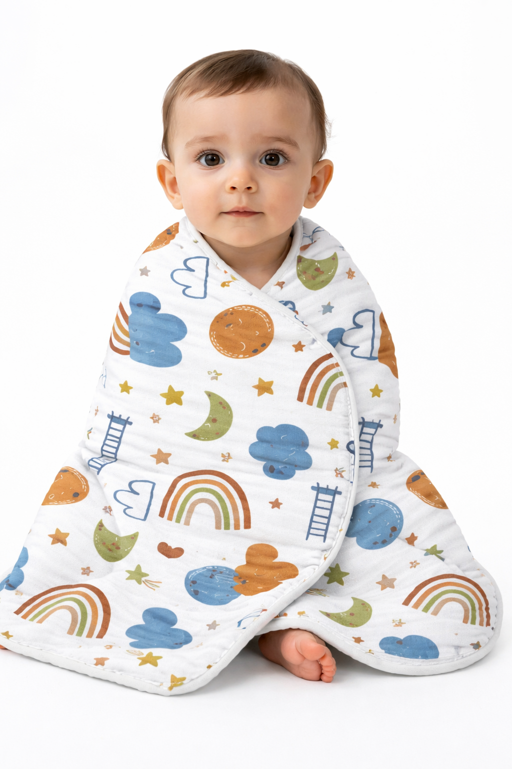 Kids 250 GSM Pure Cotton Bath Towel