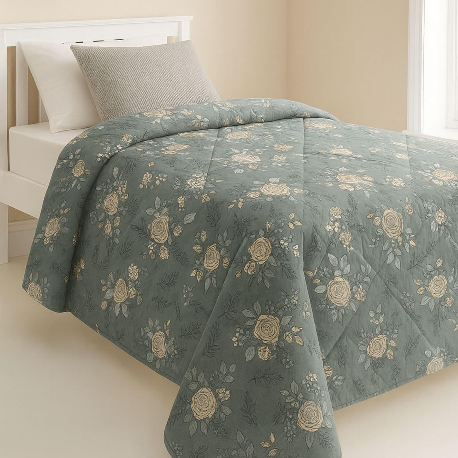 Mafatlal Ultrasonic 120 GSM Microfiber Single Reversible AC Comforter