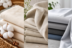 Cotton vs Linen vs Polyester