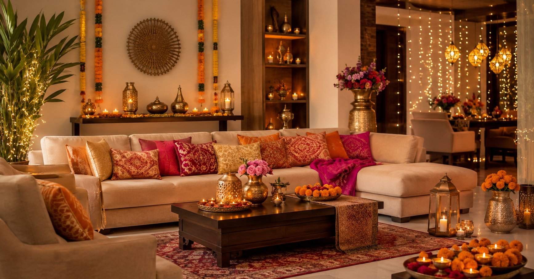 Festive home makeover