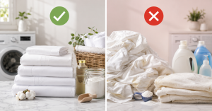 Maintaining white linen
