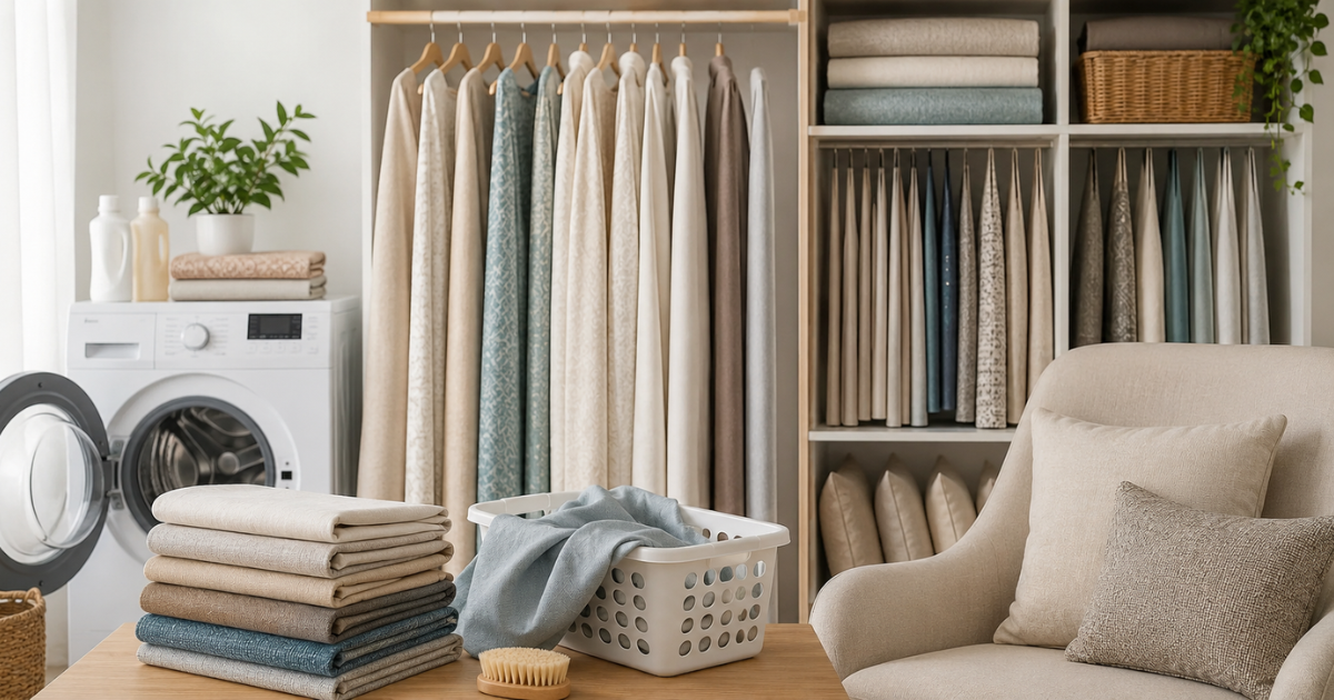 Storage tips for curtains
